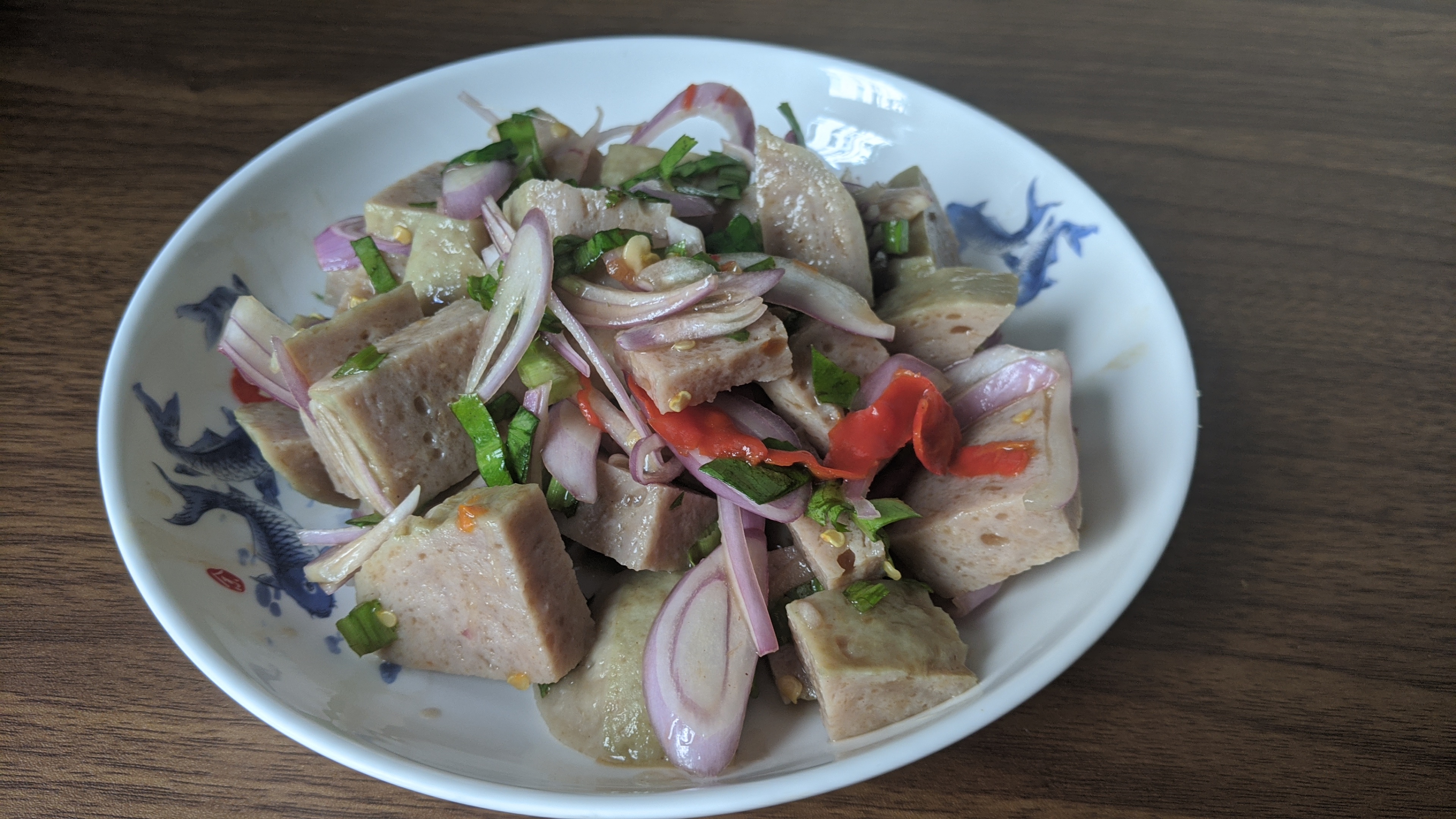 Homemade Thai dish